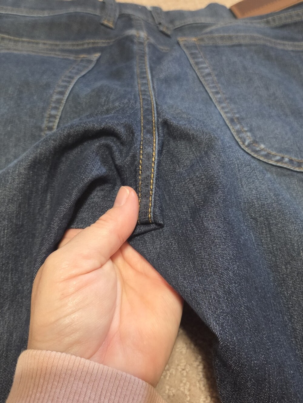 Travis Mathew Mens Straight Fit Dark Wash Jeans Size 30x32 Comfort Stretch - Picture 7 of 7